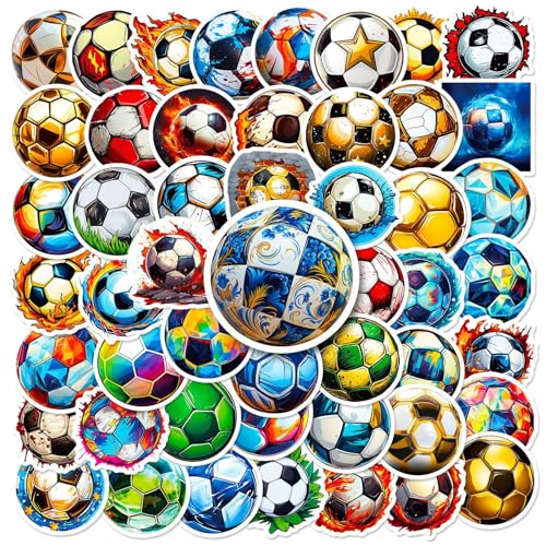 200 Stück Fußball Aufkleber Für Scrapbooking Laptop Wasserflasche Gepäck Sport Fußball Aufkleber Für Geschenktütenfüller von Csnbfiop