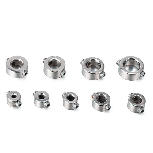 9pcs Bohrer Bit Tiefe Stopp Bohrgrenze Bohrringe Bit Stopp Collar Set Stop Kragen Set Bohrwerkzeug Mit Schraubenschlüssel von Csnbfiop