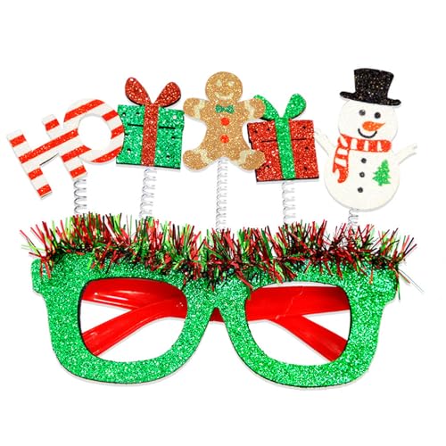 Csnbfiop Dekoration Kostüm Brillengestell Anspruchsvolle Unisex Brille Brillengestell Für Weihnachtsfeier von Csnbfiop