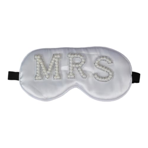 Csnbfiop Hochzeitsfeier, Braut-Eyeshade, Perlen, Brautparty, Hochzeit, Nacht, Braut-Eyeshade Braut von Csnbfiop