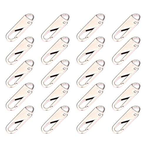 Csnbfiop Zipper Pull Zipper Slider Pull Tabs Zipper Slider Puller Ersatz Für Reisetasche Gepäck Metall Zipper Kopf von Csnbfiop