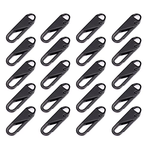 Csnbfiop Zipper Pull Zipper Slider Pull Tabs Zipper Slider Puller Ersatz Für Reisetasche Gepäck Metall Zipper Kopf von Csnbfiop