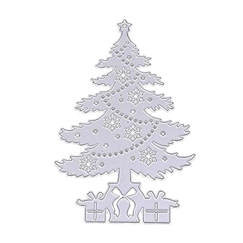 Für Kreative Weihnachtsbaum Kohlenstoffstahl Stanzformen Metall Stanzformen Schablone Für Scrapbooking Foto Prägeform D von Csnbfiop