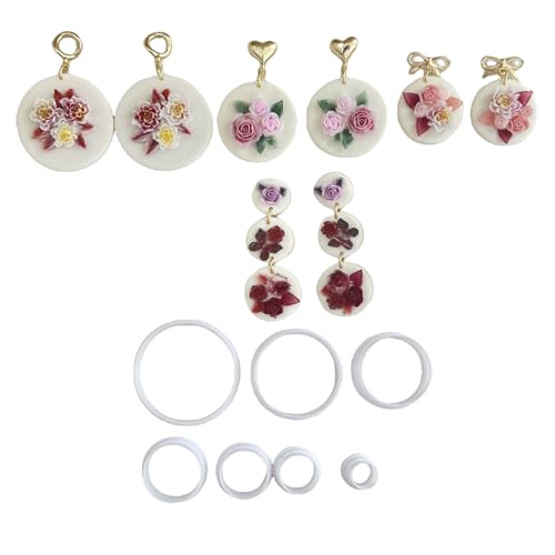 Handgemachte Ton Schmuck Cutter Geometrische Form Ohrring Formen Set Ton Ohrring Cutter Accessoires Für Ohrringe von Csnbfiop