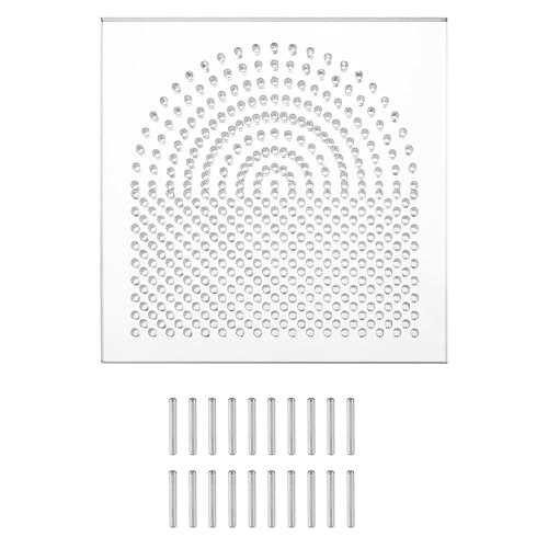 Quadratisches Acryl Fadenwickelbrett Handgefertigtes Drahtwickelbrett Aus Acryl Tragbarer Schmuckhalter Für Juweliere von Csnbfiop