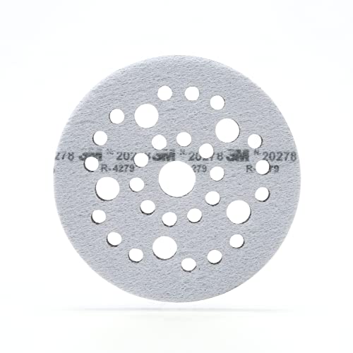 3M Clean Sanding Soft Interface Disc Pad, Multi-Hole – Disc Backup Pad für Vakuumschleifer – Klettverschluss – 12,7 x 1,2 x 1,9 cm – 20278 von 3M