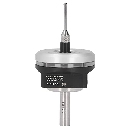 Cuifati CNC 3D Touch Probe Edge Finder, für Mach3 CNC-Ausrüstung DC 5 bis 24 V, Edelstahl, Wolframstahl, Aluminiumlegierung, die zentrale Desktop-CNC-Sonde von Cuifati