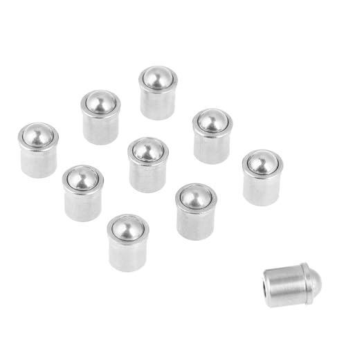 Culnflun 10 Stück 304 Edelstahl Push Fit Kugelfederstößel 6 x 7 mm Körperzubehör-Set Werkzeugset von Culnflun