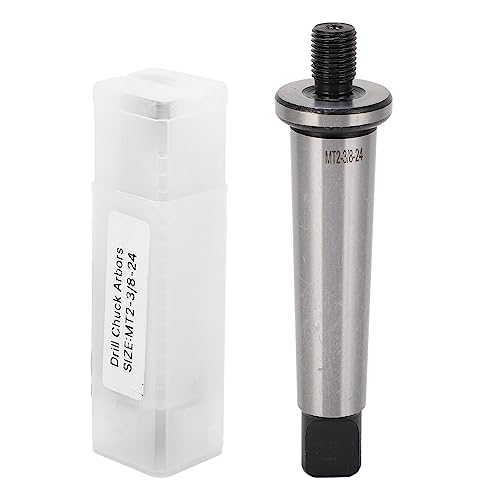 Culnflun Bohrer Chuck Arbor Morse Taper Adapter MT2 Shank auf 3/8 Zoll 24 Gewinde gehärtete Mangan -Stahl -Drehwerkzeug zum Bohren von Mahlen und Bohrmaschinen Culnflun Bohrer Chuck Arbor Morse Taper Adapter MT2 Shank auf 3/8 Zoll 24 Gewinde gehärtete Mangan -Stahl -Drehwerkzeug zum Bohren von Mahlen und Bohrmaschinen von Culnflun