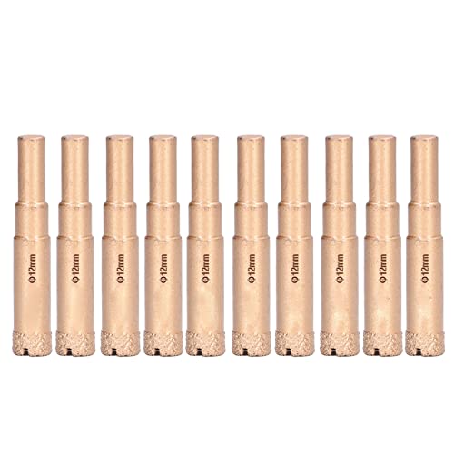 Culnflun Diamond Hole Saw Saw Hochtorsion Drill -Bits Set 10 pcs Schnellbohrung Integral für Glaskeramikfliesen Marmorstein 12mm Culnflun Diamond Hole Saw Saw Hochtorsion Drill -Bits Set 10 pcs Schnellbohrung Integral für Glaskeramikfliesen Marmorstein 12mm von Culnflun