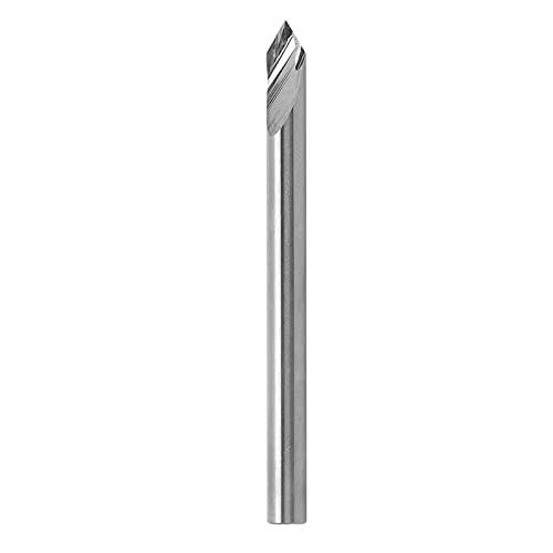 Culnflun -Gravurbit, Hochgeschwindigkeits -Stahlbohrpunkt -Messer CNC Router -Graveur Carving End Mill 3,175 mm Schaft 60 -Grad -Spitze 0,1 mm Durchmesser 40 mm Länge für Culnflun -Gravurbit, Hochgeschwindigkeits -Stahlbohrpunkt -Messer CNC Router -Graveur Carving End Mill 3,175 mm Schaft 60 -Grad -Spitze 0,1 mm Durchmesser 40 mm Länge für von Culnflun
