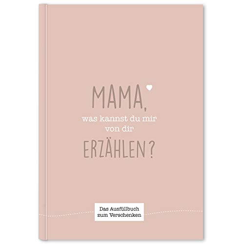 Cupcakes & Kisses® Mama was kannst du erzählen Buch zum ausfüllen Muttertagsgeschenk Geschenke für Mutter zum Muttertag von Cupcakes & Kisses