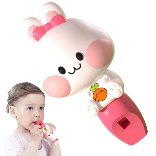 Cushangty Whistle Toy, Kinderpfeife,Kinder Trompete kleine Pfeifen - Lern- und Bildungsspielzeug, Kleinkindmusikinstrumente, lustiges Blow Horn für Zug Mundmuskeln von Cushangty