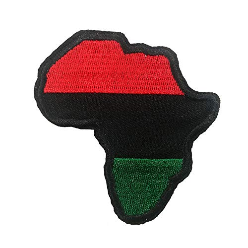 Aufnäher BLM Black Lives Matter Anti Racist Pan Afrika Flagge Schwarz Power Fist Up bestickt Aufbügler Aufnäher BLM Black Lives Matter Anti Racist Pan Afrika Flagge Schwarz Power Fist Up bestickt Aufbügler von Cute-Patch