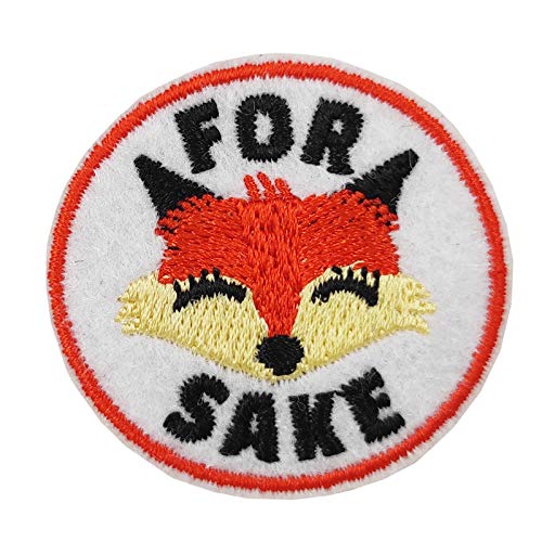 Cute-Patch Aufnäher zum Aufbügeln, Motiv: Fuchs Sake von Cute-Patch