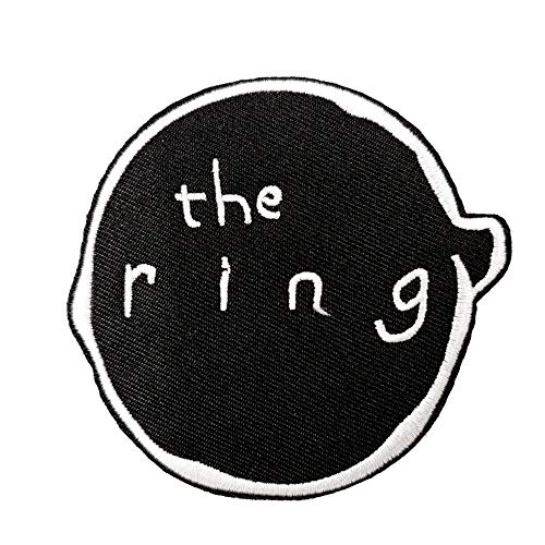 Cute-Patch 3,35 Zoll The Ring Logo bestickt zum Aufbügeln und Aufnähen auf Patch Horrorfilm von Cute-Patch