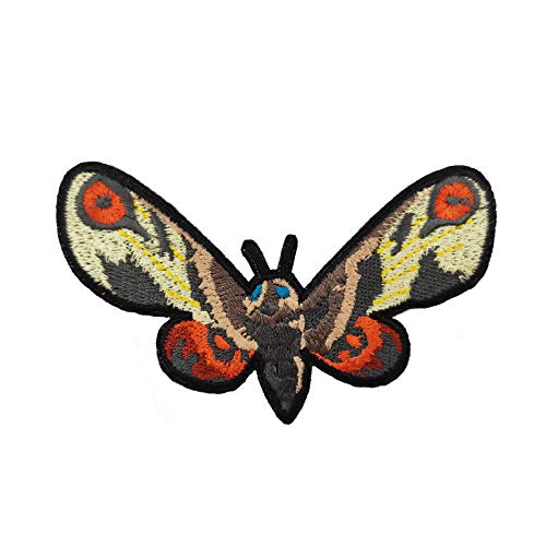 Cute-Patch Riesiger Schmetterling, bestickt, zum Aufbügeln oder Aufnähen, 10,2 cm, Atlasmotte Cute-Patch Riesiger Schmetterling, bestickt, zum Aufbügeln oder Aufnähen, 10,2 cm, Atlasmotte von Cute-Patch
