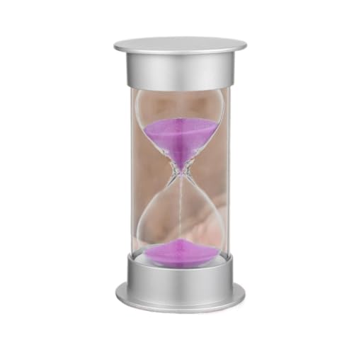 CvbGNJm Sanduhr, Sanduhren, 3/5/10 Minuten Sanduhr-Timer, Zahnbürsten-Timer, Sanduhr, Sanduhr-Timer for Spiele, Klassenzimmer, Heimbüros(Pink) von CvbGNJm