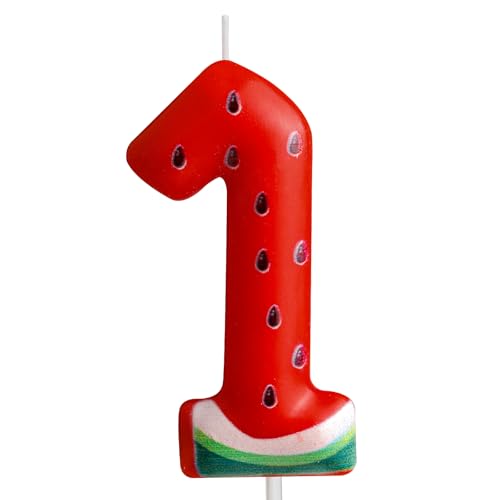 Zahlen 1 Geburtstagskerzen rot alles Gute zum Geburtstag Wassermelone Thema Kerzen Kuchendekoration, Geburtstag Party Dekoration Kerzen Jahrestag Feier Geburtstag Geschenk Zahlen 1 Geburtstagskerzen rot alles Gute zum Geburtstag Wassermelone Thema Kerzen Kuchendekoration, Geburtstag Party Dekoration Kerzen Jahrestag Feier Geburtstag Geschenk von Cxryrzhe