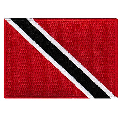 Cypress Collectibles – Trinidad und Tobago Flagge Patch – Premium bestickte Applikation – Karibik Country Iron on Patches – Maße: 8,9 x 6,3 cm Cypress Collectibles – Trinidad und Tobago Flagge Patch – Premium bestickte Applikation – Karibik Country Iron on Patches – Maße: 8,9 x 6,3 cm von Cypress Collectibles Embroidered Patches