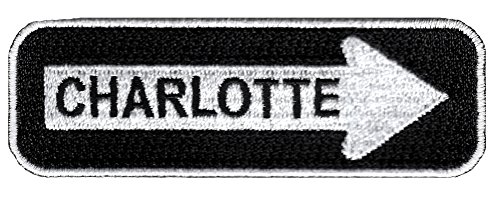 One Way Sign Charlotte North Carolina Bestickter Aufnäher zum Aufbügeln für Rennradfahrer One Way Sign Charlotte North Carolina Bestickter Aufnäher zum Aufbügeln für Rennradfahrer von Cypress Collectibles Embroidered Patches