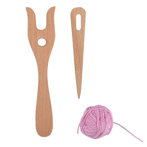 2 Stück Strickgabel,Strickgabel Für Kinder,Strickwerkzeuge Aus Holz,Geeignet Für Handgefertigte Diy-Produkte, Kreatives Weben, Handgefertigte Seile, Weben Von Armbändern Und Halsketten 2 Stück Strickgabel,Strickgabel Für Kinder,Strickwerkzeuge Aus Holz,Geeignet Für Handgefertigte Diy-Produkte, Kreatives Weben, Handgefertigte Seile, Weben Von Armbändern Und Halsketten von DAAIZIII