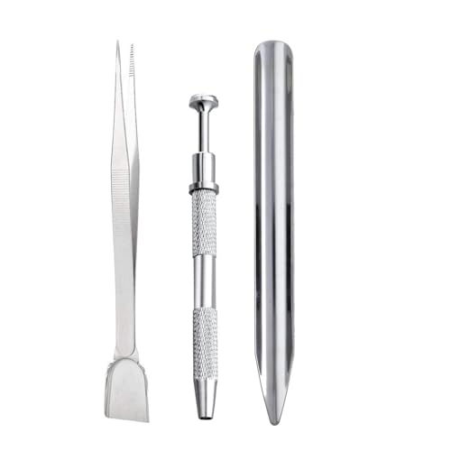 3 Stück Praktische Schmuck Pinzetten Edelstahl Edelsteine Grabber Perlenzubehör Professionell Perlen Pickup Werkzeug 3 Stück Praktische Schmuck Pinzetten Edelstahl Edelsteine Grabber Perlenzubehör Professionell Perlen Pickup Werkzeug von DABAIXIONG