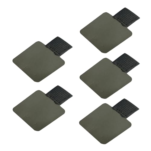 DABAIXIONG 5 PCs/Set Selbstklebender Leder Stiftschleife Für Kreative Notebook Stiftschleife Notebooks Zubehör Bleistift Elastizierschleife von DABAIXIONG