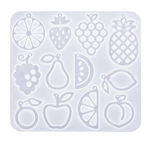 Einfach Zu Bedienende Silikonohrringformen Obst Thema Harzschmuck Anhänger Formen Schlüsselbundformen Für Die Handherstellung Einfach Zu Bedienende Silikonohrringformen Obst Thema Harzschmuck Anhänger Formen Schlüsselbundformen Für Die Handherstellung von DABAIXIONG