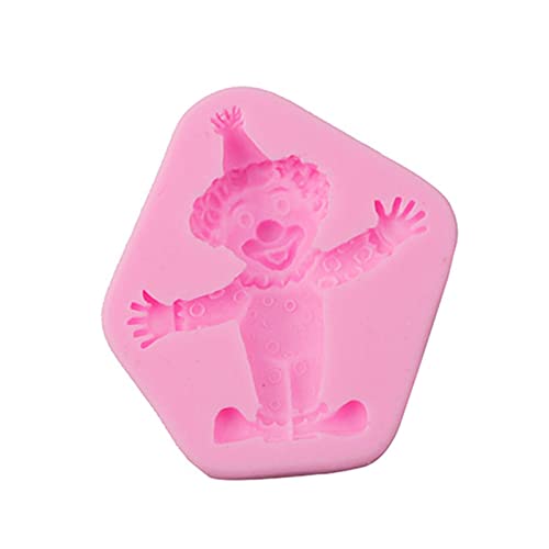 Funny Clown Silicon Schimmel Fondant Kuchenform Urlaub Backwerkzeug Zum Herstellen Von Bösten Kerzenhandwerk Handgefertigte Soap von DABAIXIONG