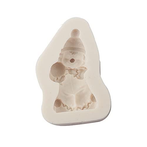 Funny Clown Silicon Schimmel Fondant Kuchenform Urlaub Backwerkzeug Zum Herstellen Von Bösten Kerzenhandwerk Handgefertigte Soap von DABAIXIONG