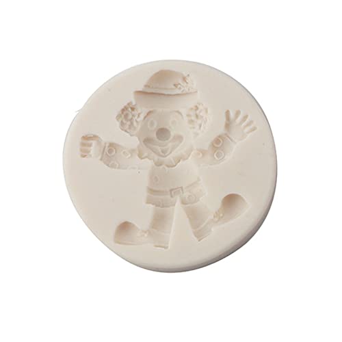 Funny Clown Silicon Schimmel Fondant Kuchenform Urlaub Backwerkzeug Zum Herstellen Von Bösten Kerzenhandwerk Handgefertigte Soap von DABAIXIONG