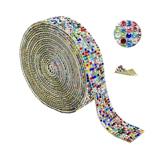 Sparkling Strassstones 5yard Kristallband Rollenkleber Strassbänder Für Kunsthandwerk Hochzeitstorte Dekoration Sparkling Strassstones 5yard Kristallband Rollenkleber Strassbänder Für Kunsthandwerk Hochzeitstorte Dekoration von DABAIXIONG