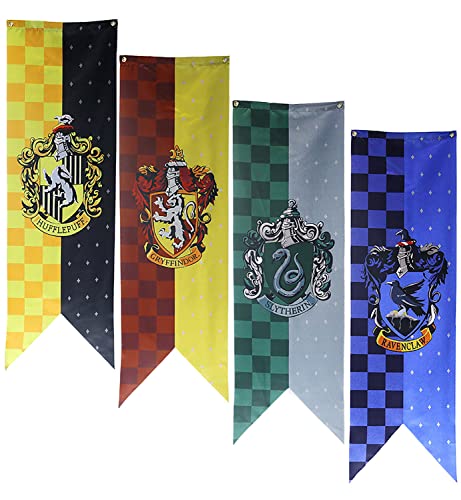 DACHENG Harry HP Potter Party Poster Gry-Ffindor Flagge 59 * 17.7 Inch von DACHENG