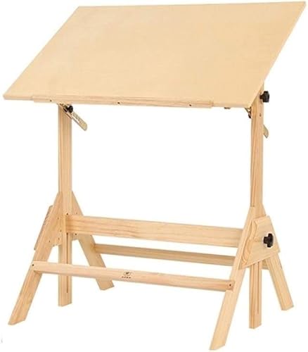 DACUDA Easel Studio Zeichentisch, verstellbare Neigungsstaffelei SolidStable Staffelei Workstation von DACUDA