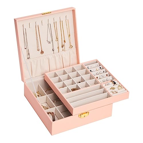 DACUDA Schmuckhalter, Schmuckschatulle, große Kapazität, Handschmuck, Schmuckaufbewahrungsbox, Armband-Organizer, Schmuck-Displaybox (D) von DACUDA