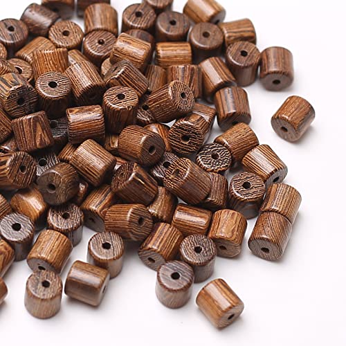 DAHI 150pcs Holz Perlen holzperlen 8x8mm bastelnperlen für DIY Schmuck Herstellung (8mm/150stk) von DAHI