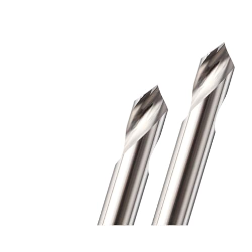 Fasenfräser HRC55 Gerade Nut Anfasen 90 Grad for Aluminium Ende Mühle Hartmetall Wolfram Stahl Fase Fräsen Werkzeuge(10,12xD12x100Lx90R) von DAISHUJIE