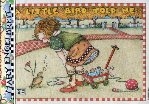 DAISY KINGDOM Iron-on Transfer ~ Little Bird Told Me by Mary Engelbreit von DAISY KINGDOM