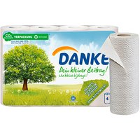 DANKE Küchenrollen 3-lagig, 4 Rollen von DANKE