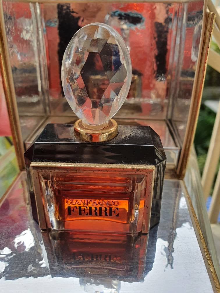 Gianfranco Ferre Parfüm 15 Ml 3/4 Voll Mit Seiner Vintage-Box 1984 Diana De Sylva von DANPARFUMSVINTAGE