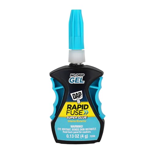 DAP Rapid Fuse Gel Adhesive With Control Applicator-Clear von DAP