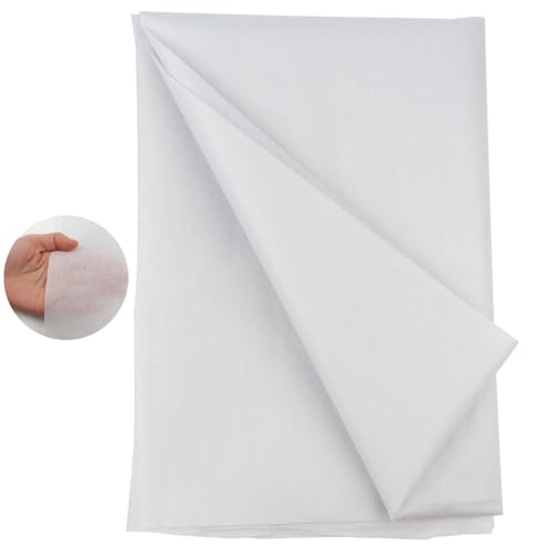 DARENYI Einseitige Nicht Gewebte Heißschmelze Futter Stoff Fusible Fleece-Zwischenschicht zum Nähen, Non-Woven Fusible-Zwischenschicht, einseitiges Polyester-Gewebe für DIY Crafts Supplies (3m x 1m) von DARENYI