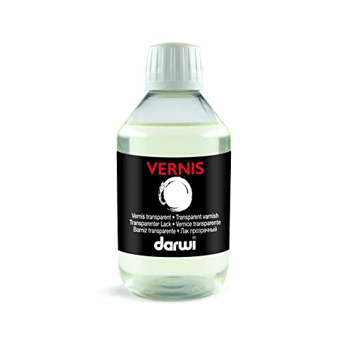 DARWI - DA3000250003C - Un flacon de Vernis Protecteur Brillant - Auxiliaire pour Peintures - 250 ML - Finition Céramique après 3 couches - DARWI VERNIS BRILLANT von DARWI