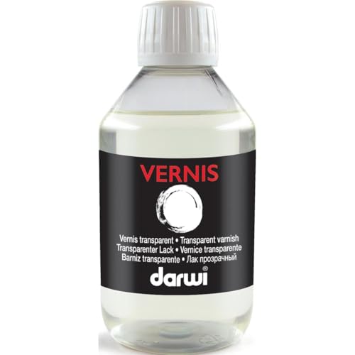 DARWI - DA3000250003C - Un flacon de Vernis Protecteur Brillant - Auxiliaire pour Peintures - 250 ML - Finition Céramique après 3 couches - DARWI VERNIS BRILLANT von DARWI