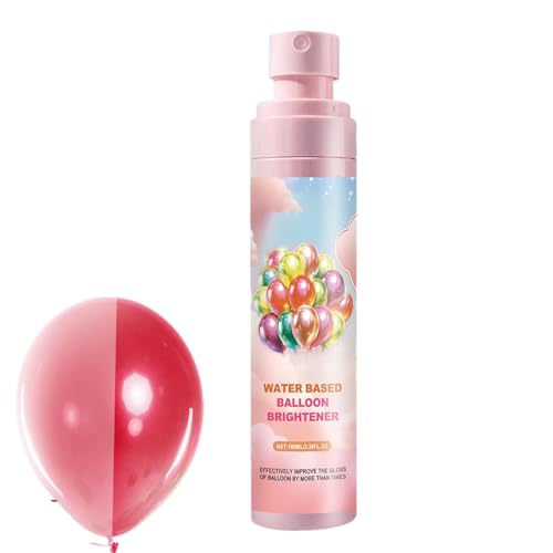 DASHIELL Hochglanz-Ballonspray,Ballon-Glanzspray | Glänzendes Finish-Spray für Luftballons | Latex Balloon Gloss Shine für einen strahlenden Auftritt, Balloon High Shine Glow Spray, Ballon Shine für von DASHIELL