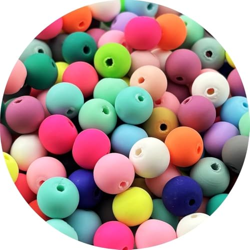 200 Stück 6 mm Polymer-Ton-Perlen, runde Abstandshalter-Perlen, Heishi-Vinyl-Perlen für die Herstellung von Armbändern, Halsketten, Ohrringen, Zubehör, DIY, Handarbeit (verschiedene Farben) von DASUGRHWHCDS