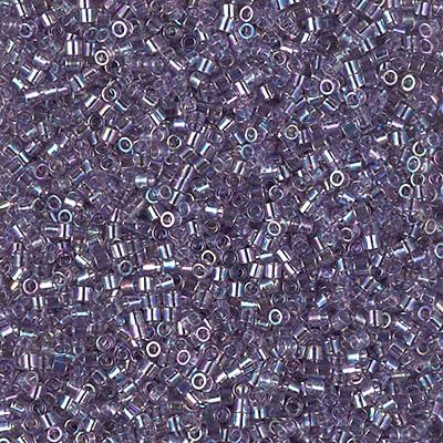 Miyuki Delica Rocailles-Perlen, 15/0 x 15/0 mm, silberfarbener Rand, Karibikblaugrün (DBS1208), Glas, Japan, 1 g von DASUGRHWHCDS