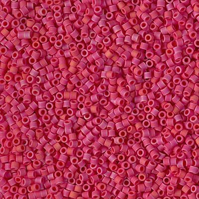 Miyuki Delica Rocailles Rocailles, 15/0 x 15/0 mm, Opak Red Luster (DBS0214), Glas, Japan von DASUGRHWHCDS