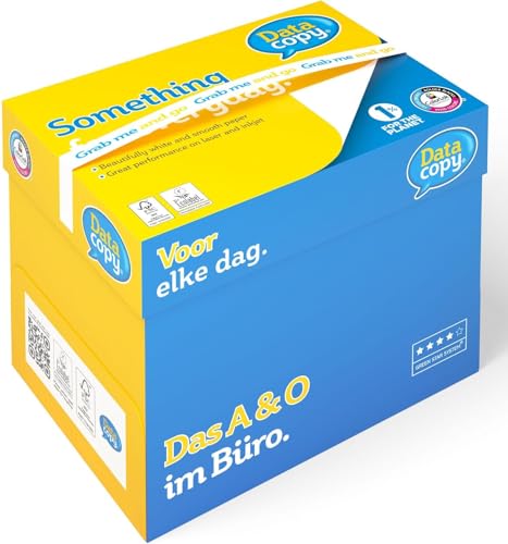 Data Copy Premium Kopierpapier, weiß, 80 g/m², A4, NonStopBox, FSC mix credit -1 Karton zu 2500 Blatt von DATA COPY